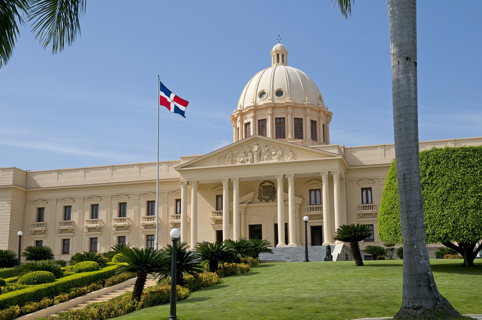 The National Palace in Santo Domingo houses