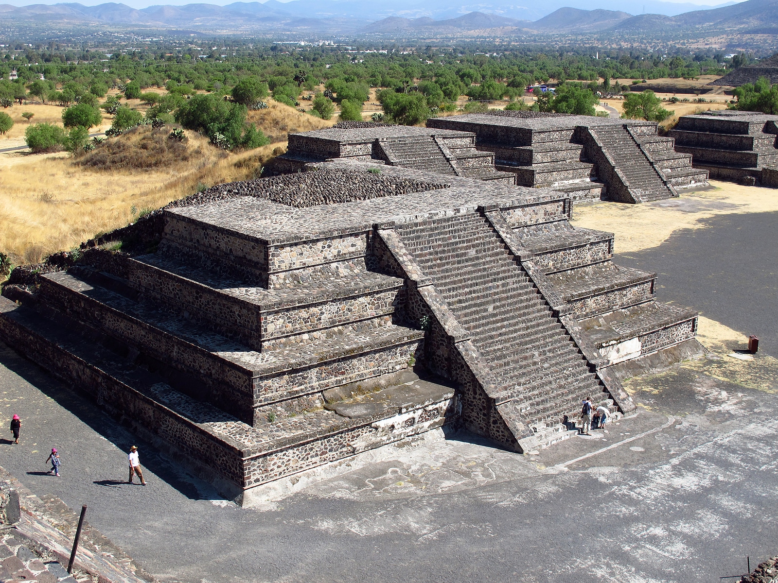 Ancient ruins of Aztecs in Teotihuacan, Mexico
